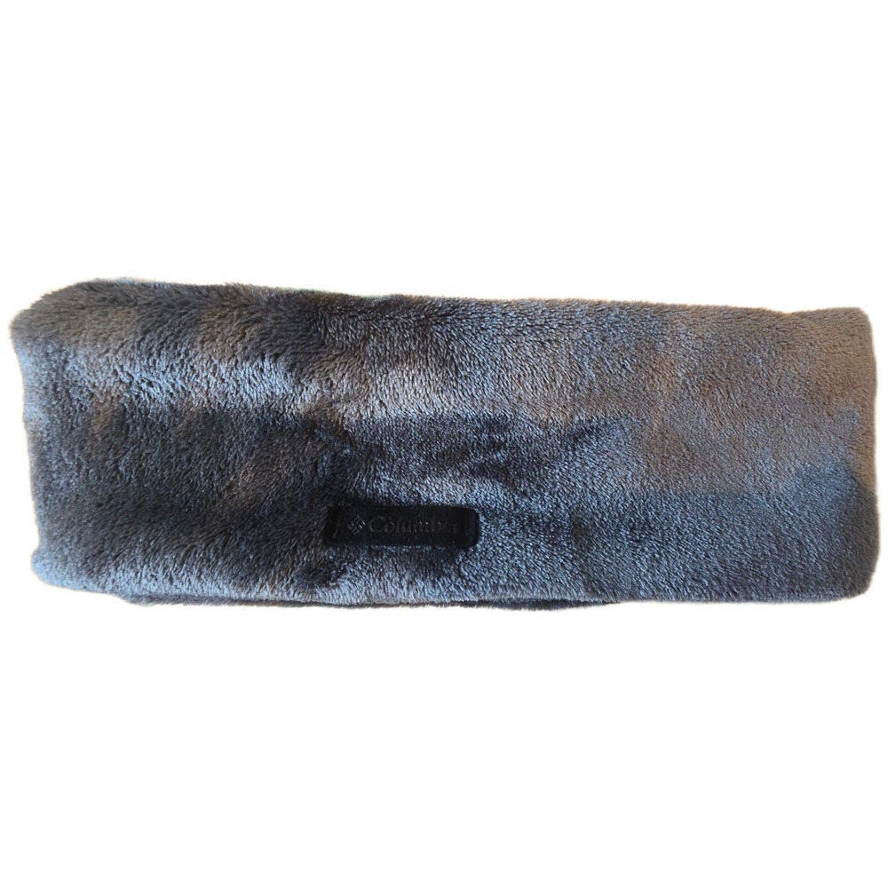 Columbia Womens‎ Gray Fleece Winter Headband Ear Warmer Plush XL8989 L/XL